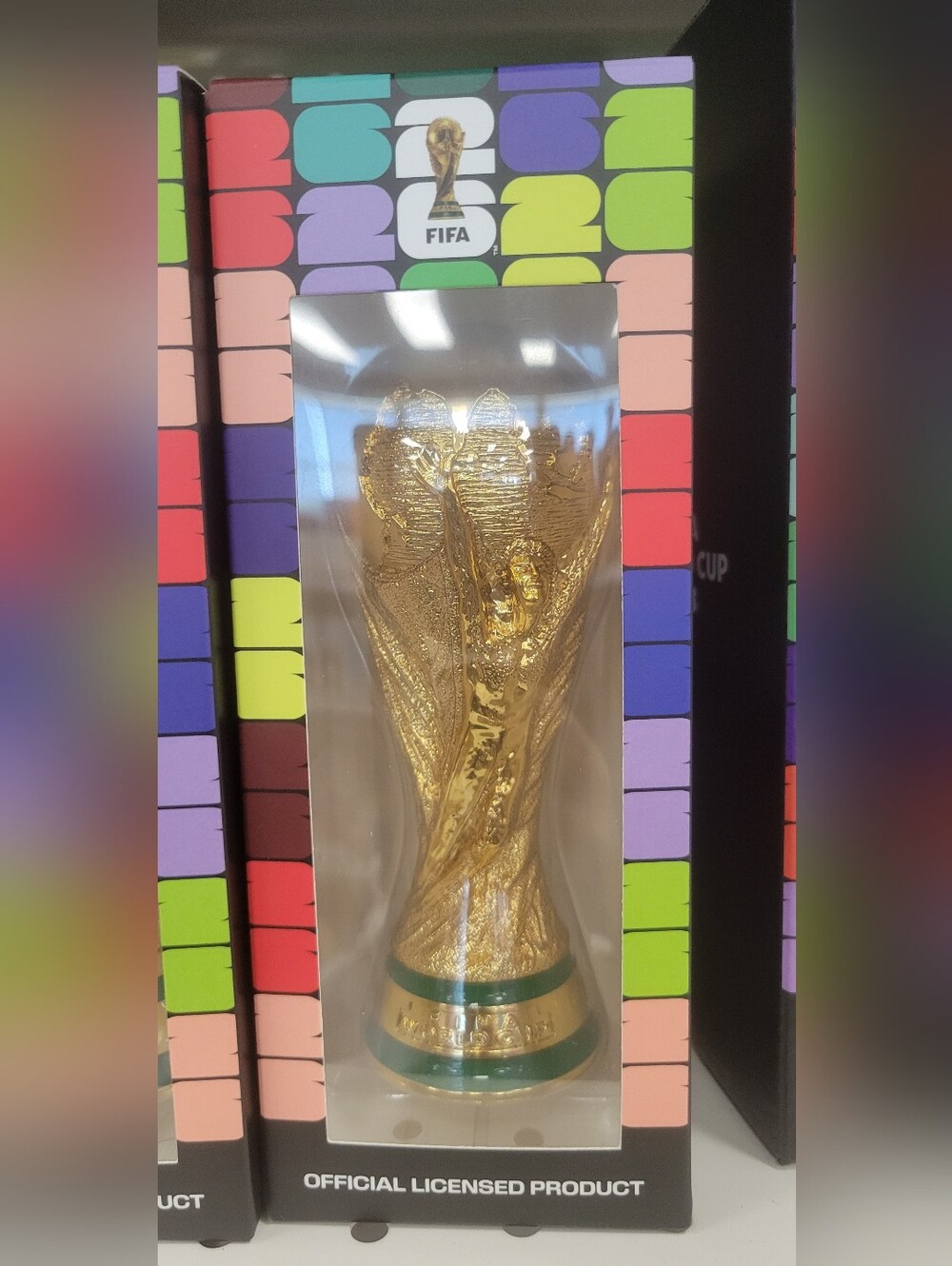 FIFA World Cup Trophy Replica - Gold & Green